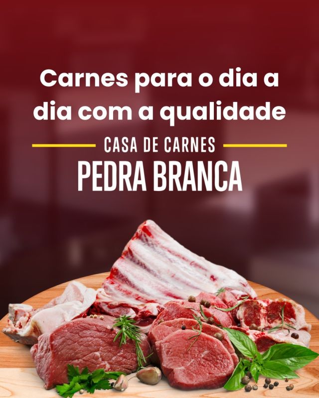 Sua rotina merece o melhor em carnes! ð¥©ð´
Na Casa de Carnes Pedra Branca, você encontra as melhores opções de carnes para o seu dia a dia: frango, carne bovina, suína e muito mais!
Cuidamos da seleção dos melhores cortes para garantir qualidade e sabor em cada refeição.
Venha experimentar e descubra por que somos referência em carnes selecionadas.
.
☎ (31) 3829 – 1990
ð± (31) 9 84377514
ð Avenida José Antônio, 2490, Pedra Branca, Ipatinga/MG.